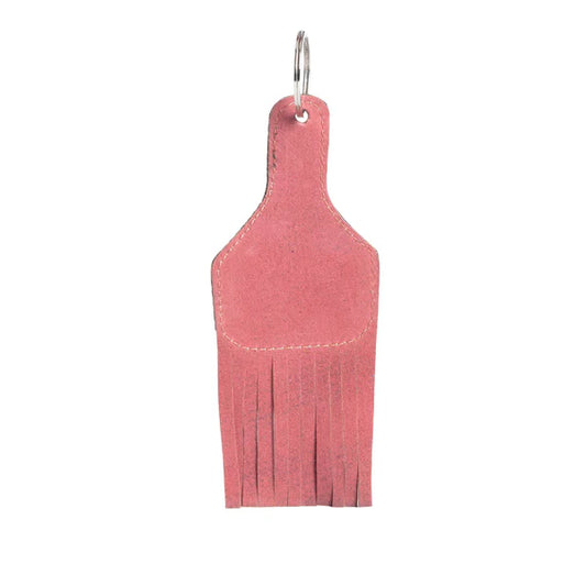 S-10784 Myra Steer Crossing Key Fob in Rose