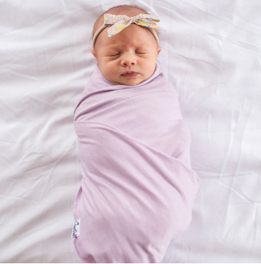 Copper Pearl Knit Swaddle Blanket - Lily