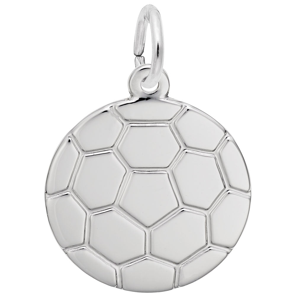 Rembrandt Flat Soccer Ball Charm