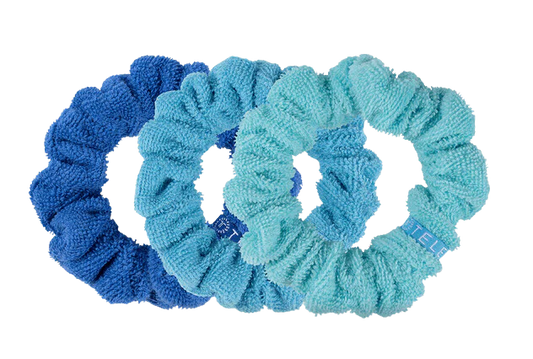 Teleties Bora Bora Terry Cloth Hair Ties - Small