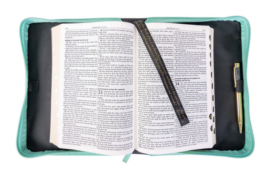 Watercolor Flower Bird Bible Cover - X-Large