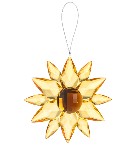 ACRY-235 Crystal Expressions Acrylic Sunflower Ornament