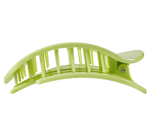 Teleties Aloe, There! Flat Round Hair Clip - Small