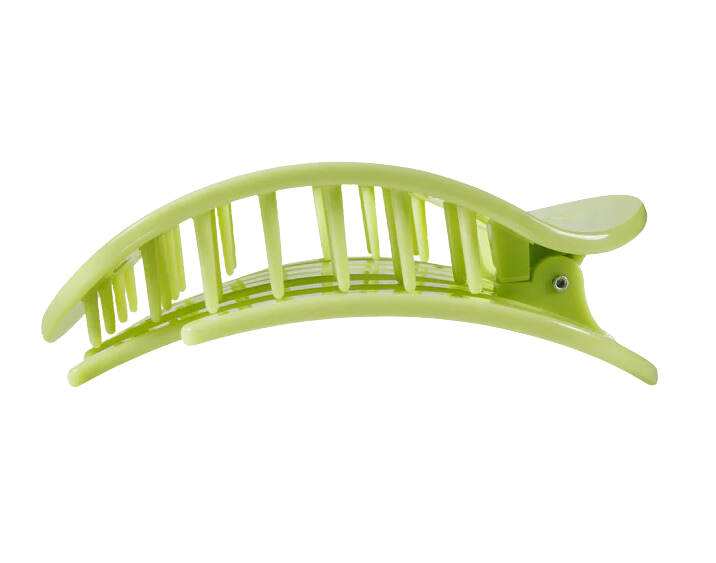 Teleties Aloe, There! Flat Round Hair Clip - Medium