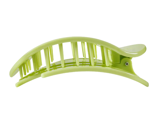 Teleties Aloe, There! Flat Round Hair Clip - Medium