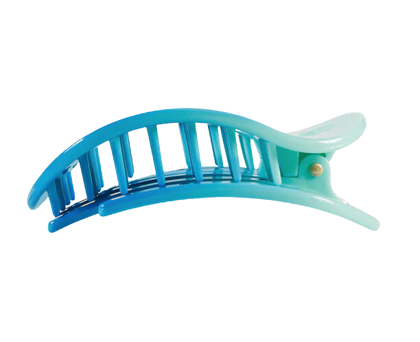 Teleties Poolside Flat Round Hair Clip - Small