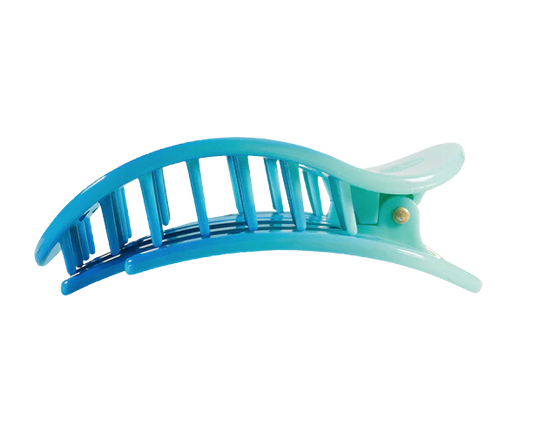 Teleties Poolside Flat Round Hair Clip - Small