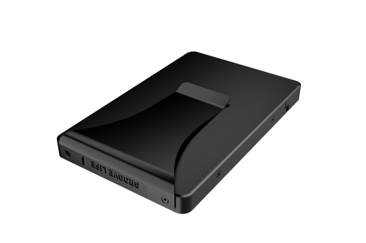WLT1-101 Groove Life Wallet/Money Clip in Midnight Black