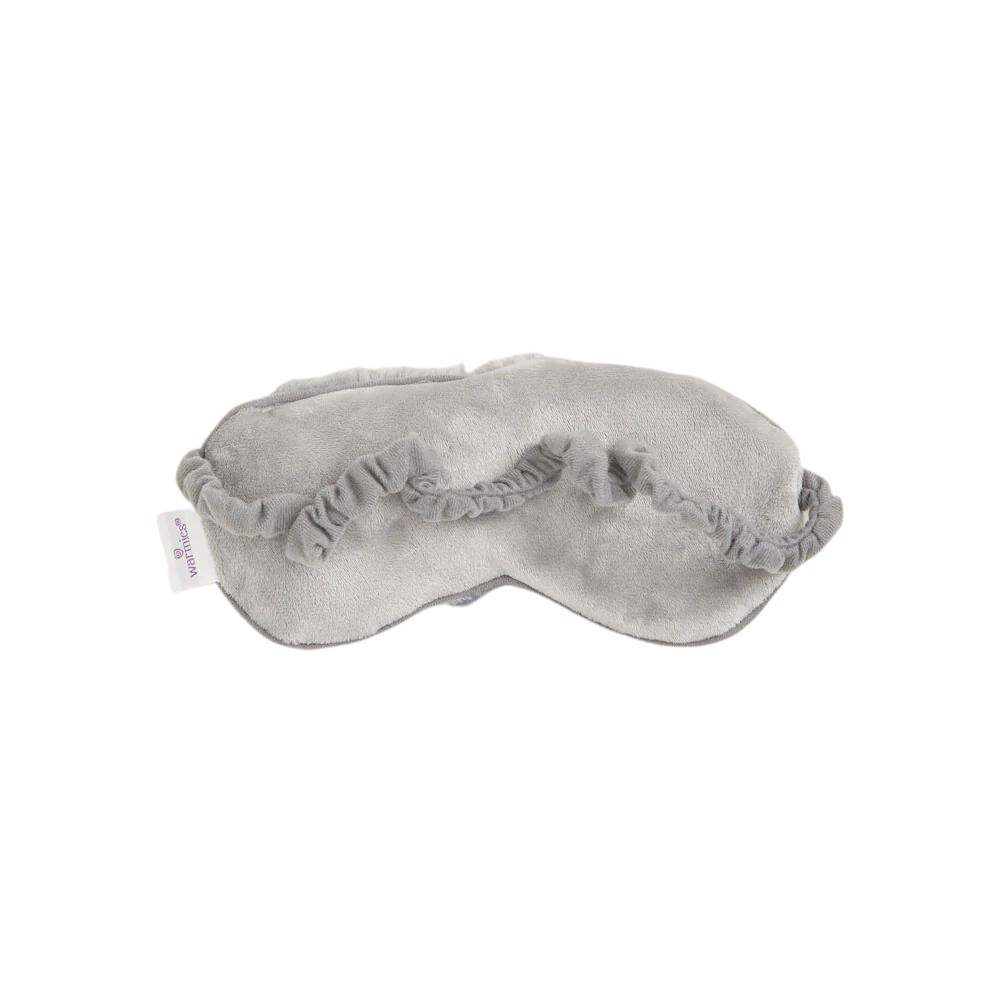 Curly Grey Warmies Eye Mask