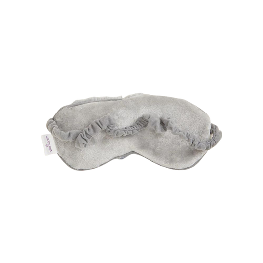 Curly Grey Warmies Eye Mask