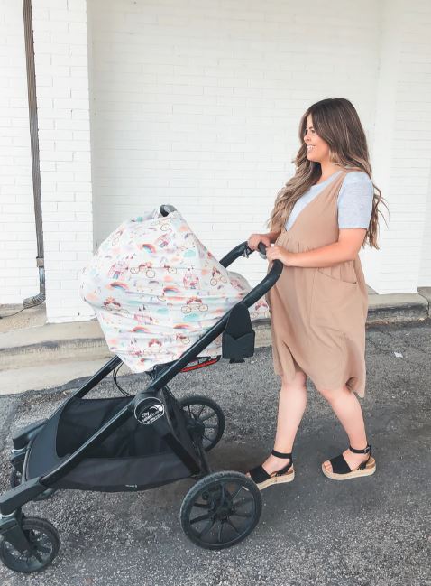 Copper Pearl Multi-Use Car Seat Cover & Nursing Cover - Enchanted