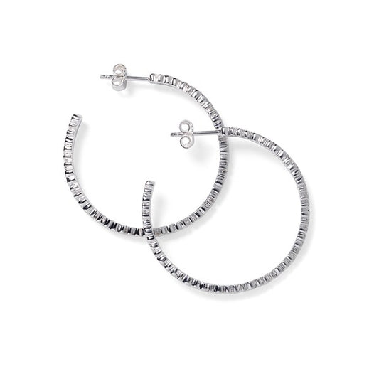 Southern Gates Filigree Hoop Earrings