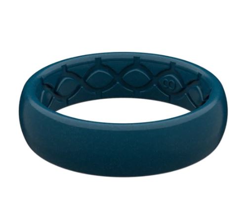 Groove Life Satin Dark Ocean Thin Ring