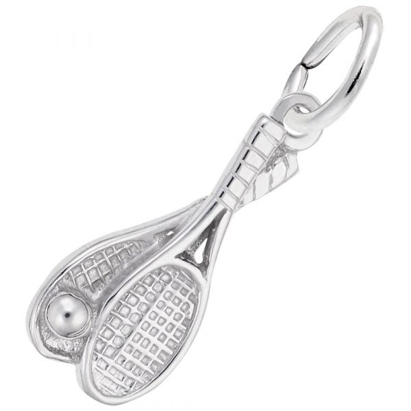 Rembrandt Tennis Racquet Pair Charm