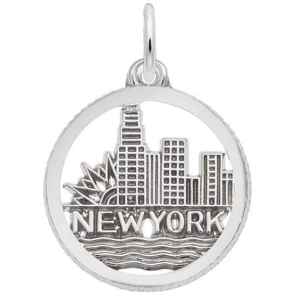 Rembrandt New York Skyline Charm