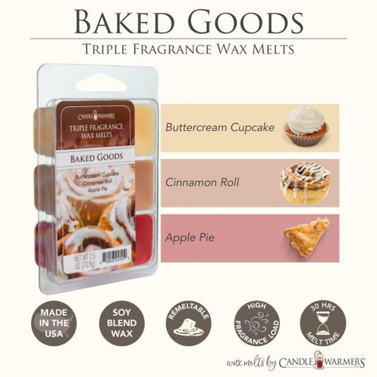 Baked Goods Triple Fragrance Wax Melts