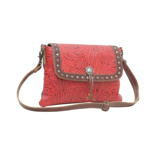 Myra Multitude Leather & Hairon Bag