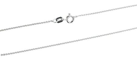 Sterling Silver 1mm Rolo Chain - 16"