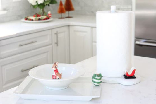 Nora Fleming Pinstripes Melamine Paper Towel Holder