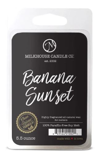 Creamery Fragrance Melts - Banana Sunset