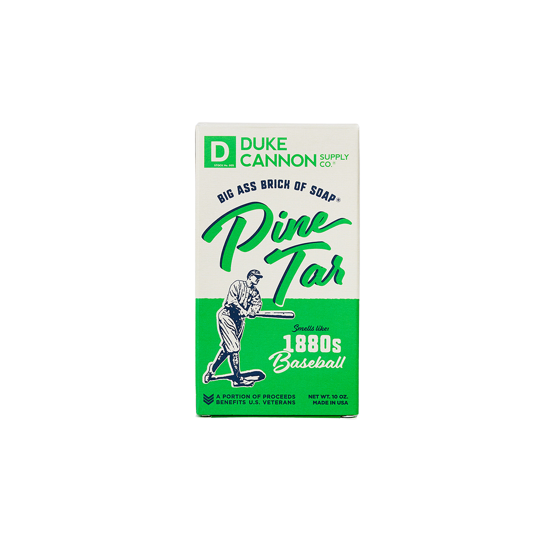 03PINETAR1 Duke Cannon Big Ass Brick Of Soap - Pine Tar