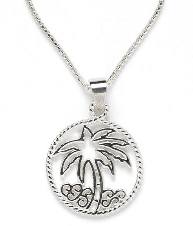 Southern Gates Palm Tree Necklace