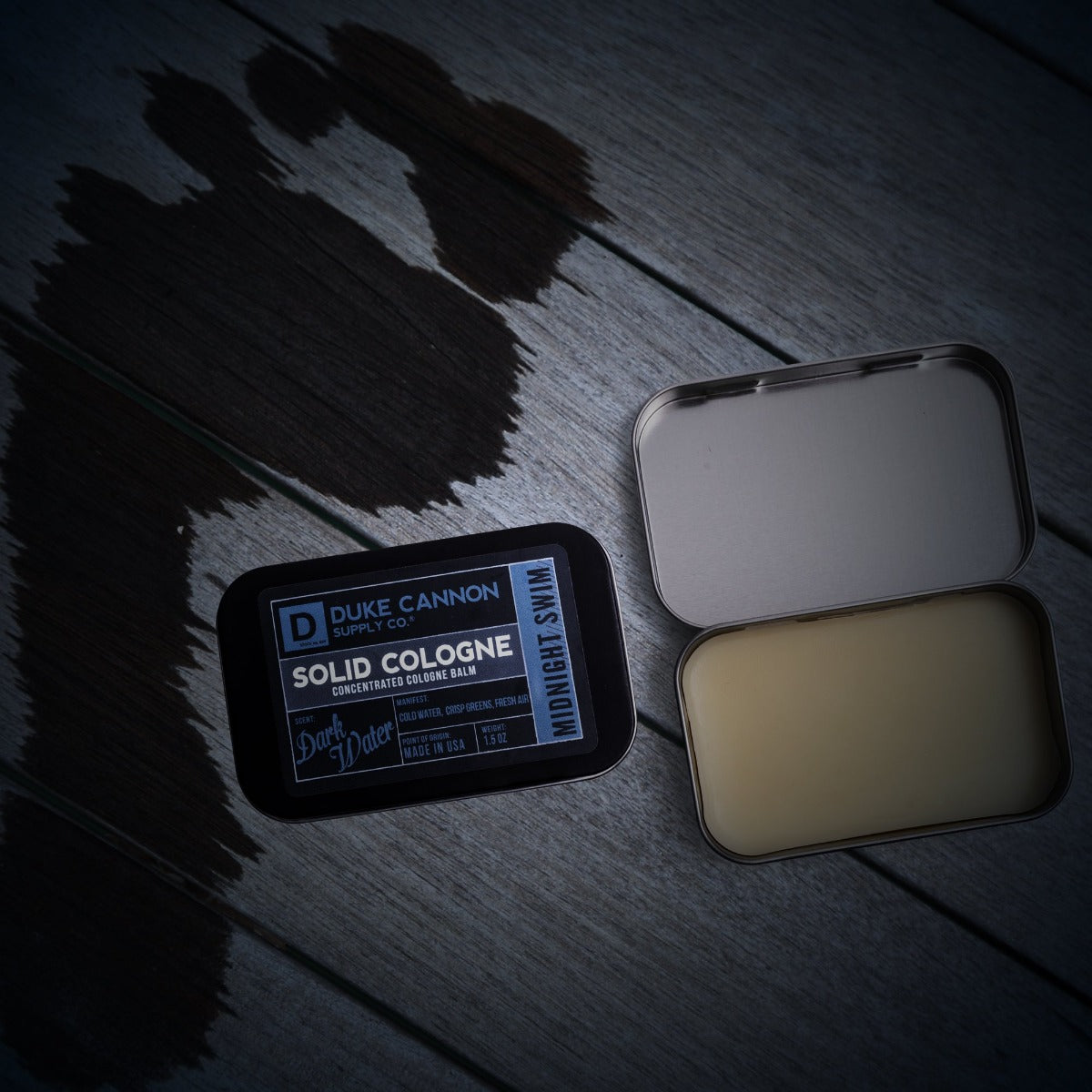 Duke Cannon Solid Cologne - Midnight Swim