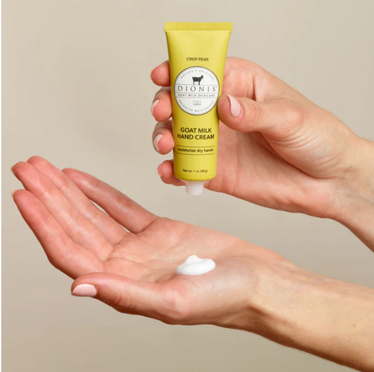 Z51231 Dionis Goat Milk Hand Cream in Crisp Pear