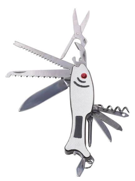 3023B Mad Man Fisherman's Friend Multi Function Pocket Tool - Black