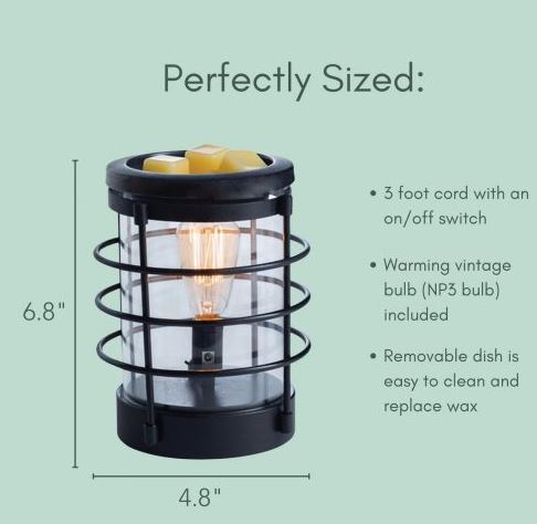 Coastal Vintage Bulb Illumination Fragrance Warmer