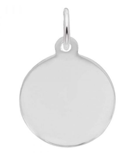 Petite Disc Plain Charm - Rembrandt