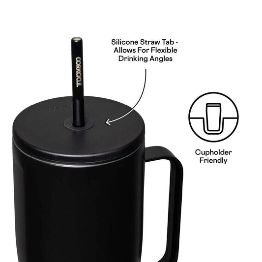 2812 Corkcicle Junior Kids 12oz Cup with Lid & Straw in Royal Blue