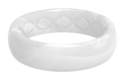 R1-113 Groove Life Thin Pearl Metallic Ring