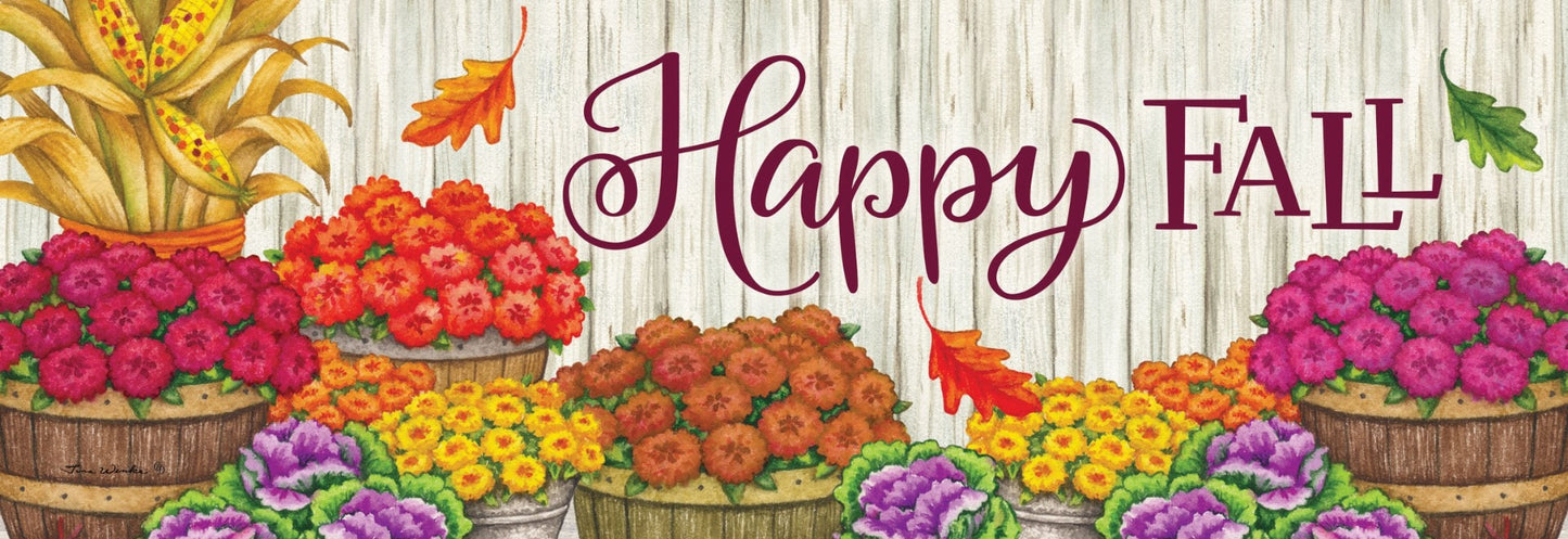 Fall Mums Signature Sign