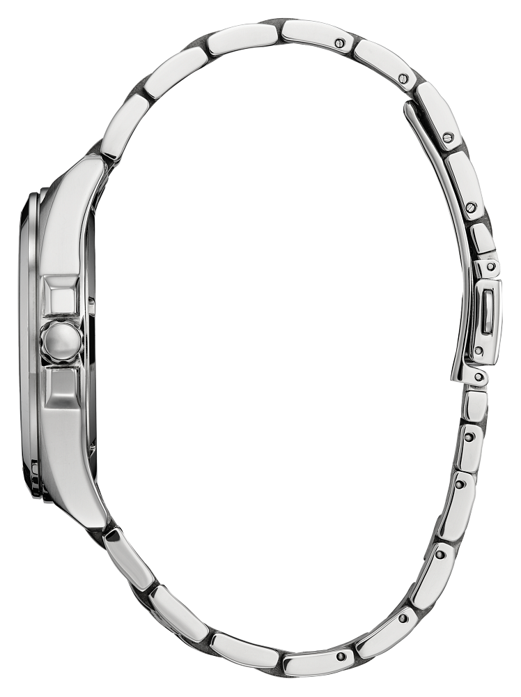 Men's Stainless Steel Peyton Green Face Eco-Drive Watch