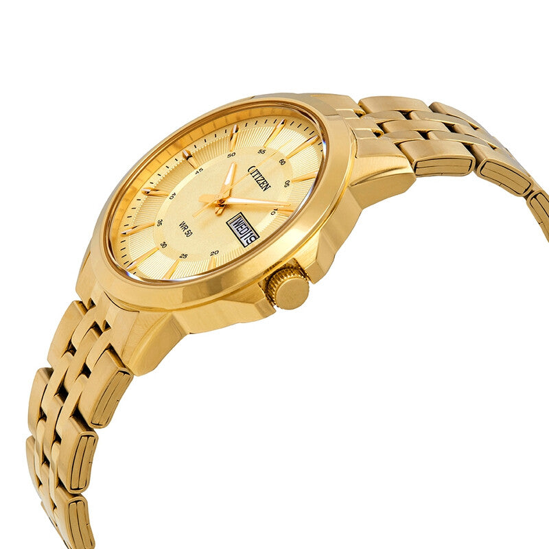BF2013-56P Citizen Men's Quartz Champagne Dial Men's Watch Gold Tone