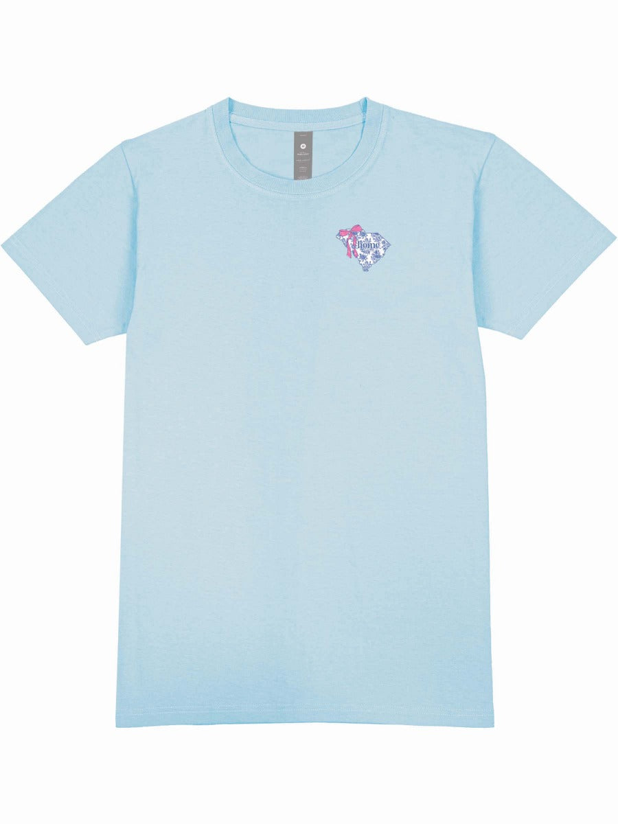 SS-HOME-SC-ICE Simply Southern SC Home Short Sleeve T-Shirt in Ice