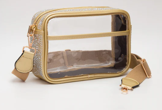 TG10617 Game Day Stadium Rhinestone Clear Bag
