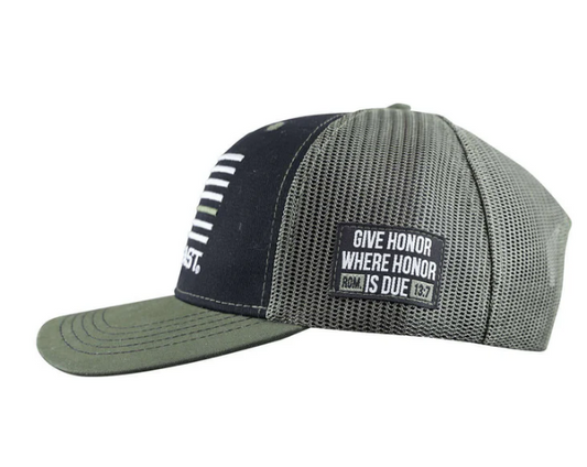 Kerusso men's Cap Military Flag