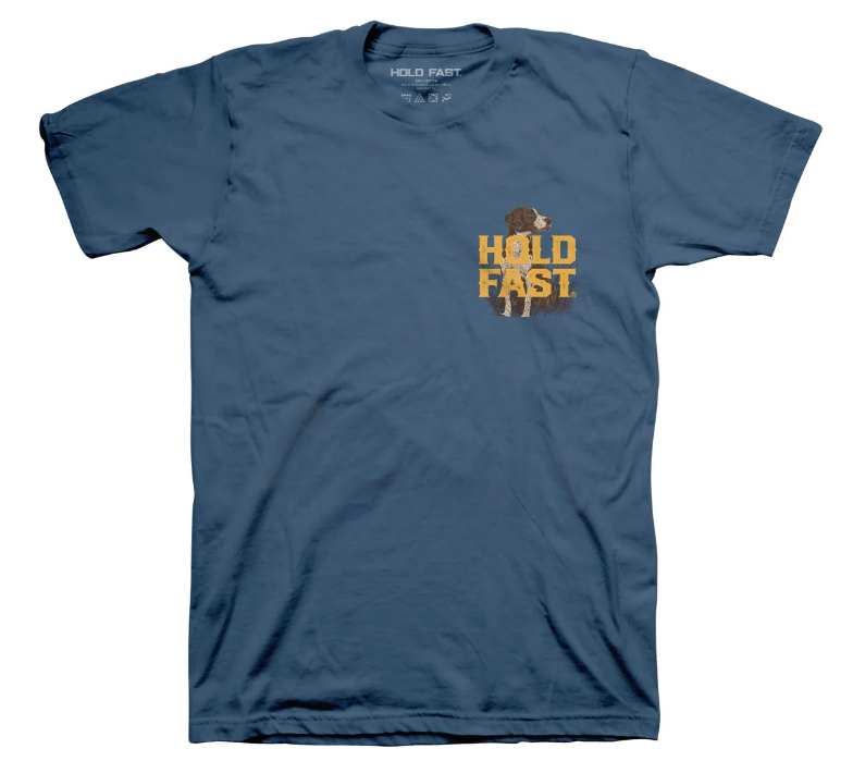 Kerusso Hold Fast Men's Short Sleeve T-Shirt Dog