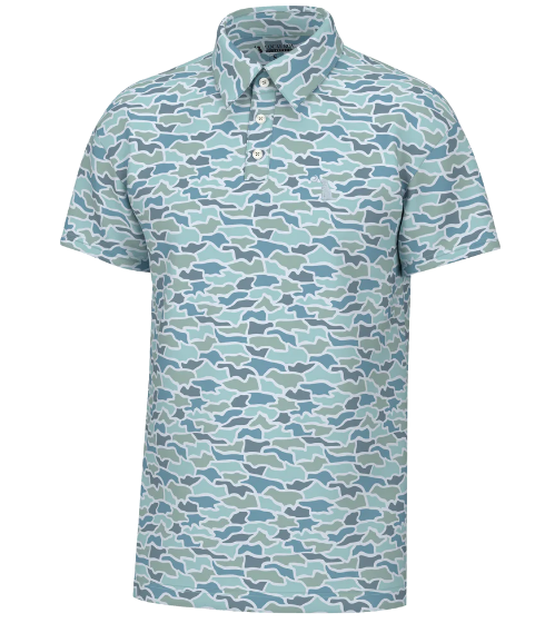 Local Boy Youth Dirty Myrtle Polo - Cool Oak Camo