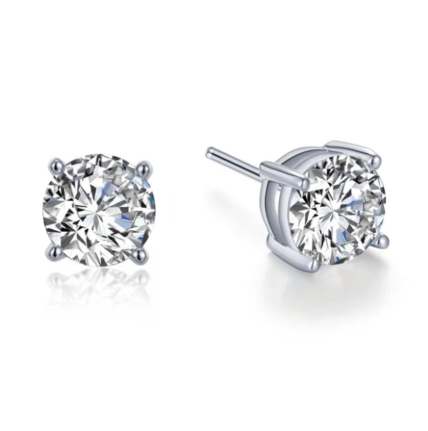 Lafonn 3CTTW Lassaire 4 Prong Stud Earrings