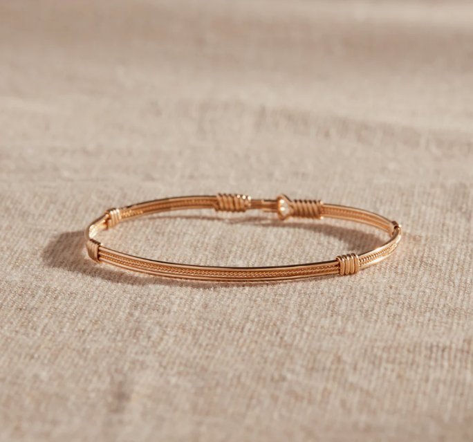 Ronaldo Be Kind Gold Bracelet - 6.5"