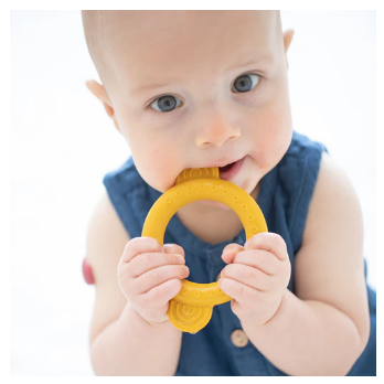 Bella Tunno Monkey Rattle Teether