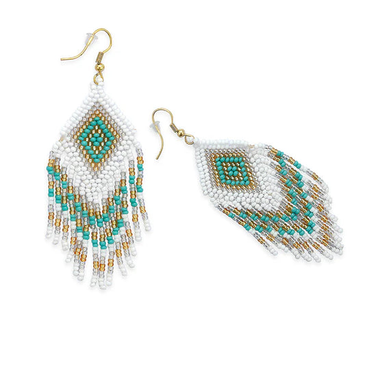S-10936 Myra Willow Falls Beaded Earrings