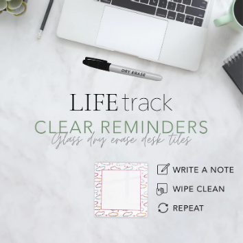 4x4 Clear Reminder Notes - Friendship