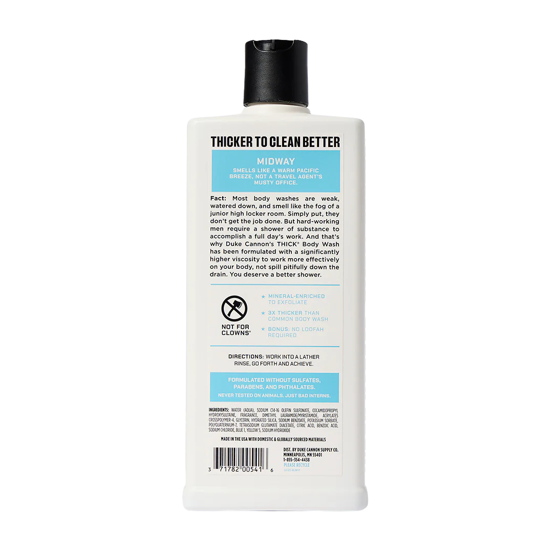 Duke Cannon 18oz Thick Body Wash - Midway