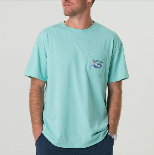 Burlebo Short Sleeve T-Shirt - Lake Weekend - Island Reef