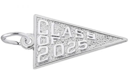 Class of 2025 Banner Charm - Rembrandt
