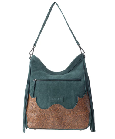 Electric Desert Tote Bag in Green